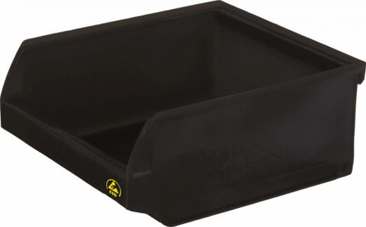 Ящик Ancona антистатический (5000 serias) 107х98х47 PP, черный 5000 ESD высокое качество товара