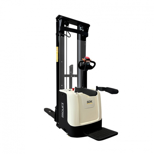 Самоходный электроштабелер PROLIFT M2(грузоподъемность 1.6т, высота подъема 5.6м) от ведущих производителей